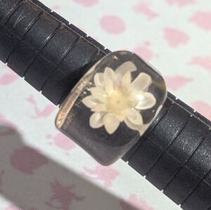 Floral Resin Ring